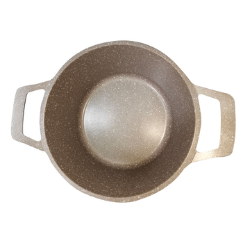 Set de vase de gătit 10 piese, oale pătrate, antiaderent, din aluminiu turnat, piatră Maifan, capace din sticlă