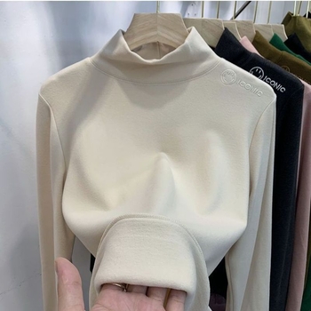 Női Derong fleece reverszíbilis alapréteg, meleg ősz-télre, mock-neck gallérral, hosszú ujjú, karcsú szabás.