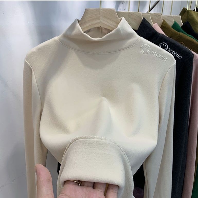 Női Derong fleece reverszíbilis alapréteg, meleg ősz-télre, mock-neck gallérral, hosszú ujjú, karcsú szabás.