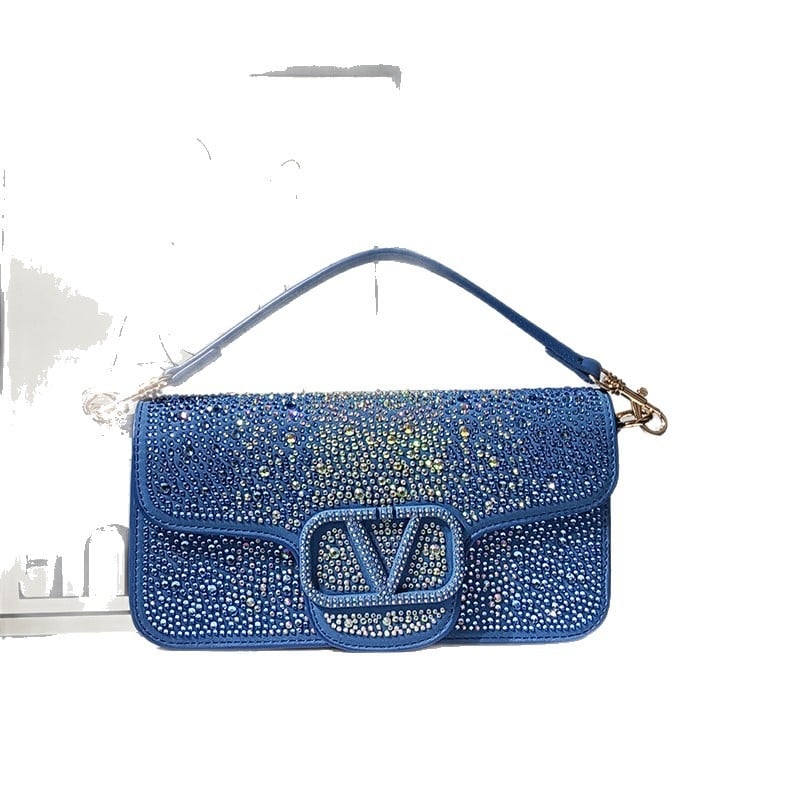 Večernja torbica s lancem, mini kvadratna torba, preko ramena, europski stil, model 2026