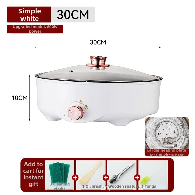 Chestnut elektrická panvica s keramickou doskou, priemer 26–28 cm, jednostranné vyhrievanie, 600 W, model Ggx-18e, domáce grilovanie