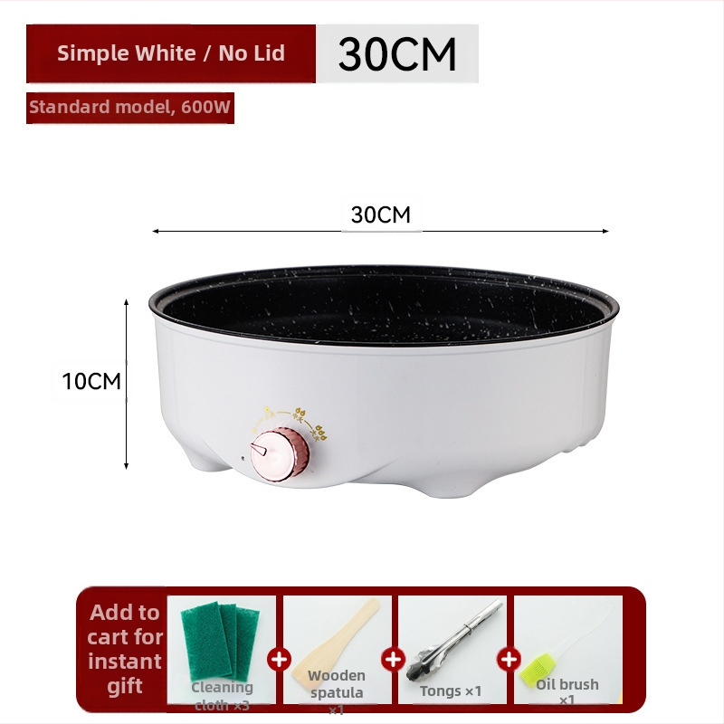 Chestnut elektrická panvica s keramickou doskou, priemer 26–28 cm, jednostranné vyhrievanie, 600 W, model Ggx-18e, domáce grilovanie