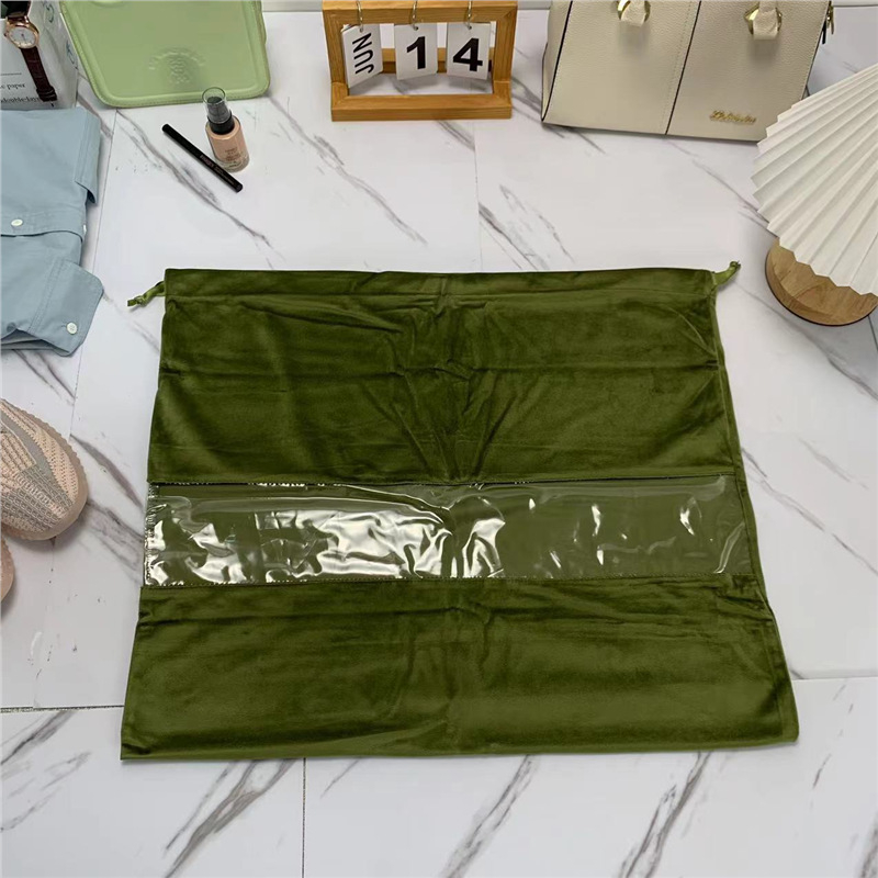 Sac de depozitare transparent cu șnur, protecție împotriva prafului și umezelii, căptușeală moale din fleece, pentru organizarea în casă, pentru încălțăminte și uscător de păr