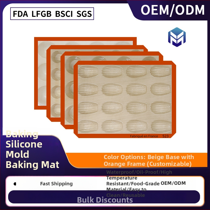 Formă de copt din silicon lichid, standard european, rotundă, roșie — pentru budincă și brioșe