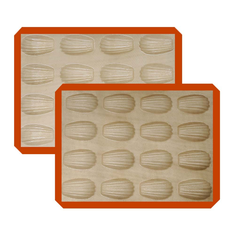 Formă de copt din silicon lichid, standard european, rotundă, roșie — pentru budincă și brioșe