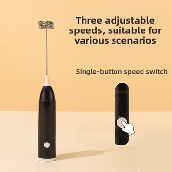 Spumator de lapte electric mini multifuncțional pentru cafea și lapte pudră