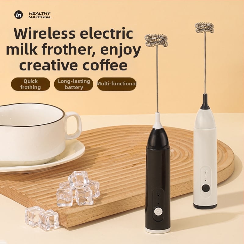 Spumator de lapte electric mini multifuncțional pentru cafea și lapte pudră