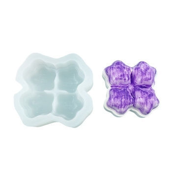 Formă din silicon Cream Star pentru mousse de ciocolată și budincă – Calitate alimentară, pentru coacere acasă
