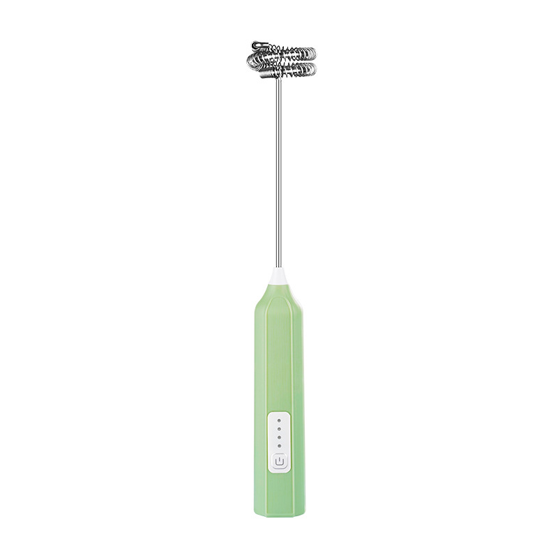 JLL7601-3 Bătător electric fără fir pentru ouă și spumator de lapte, aparat compact pentru cafea acasă