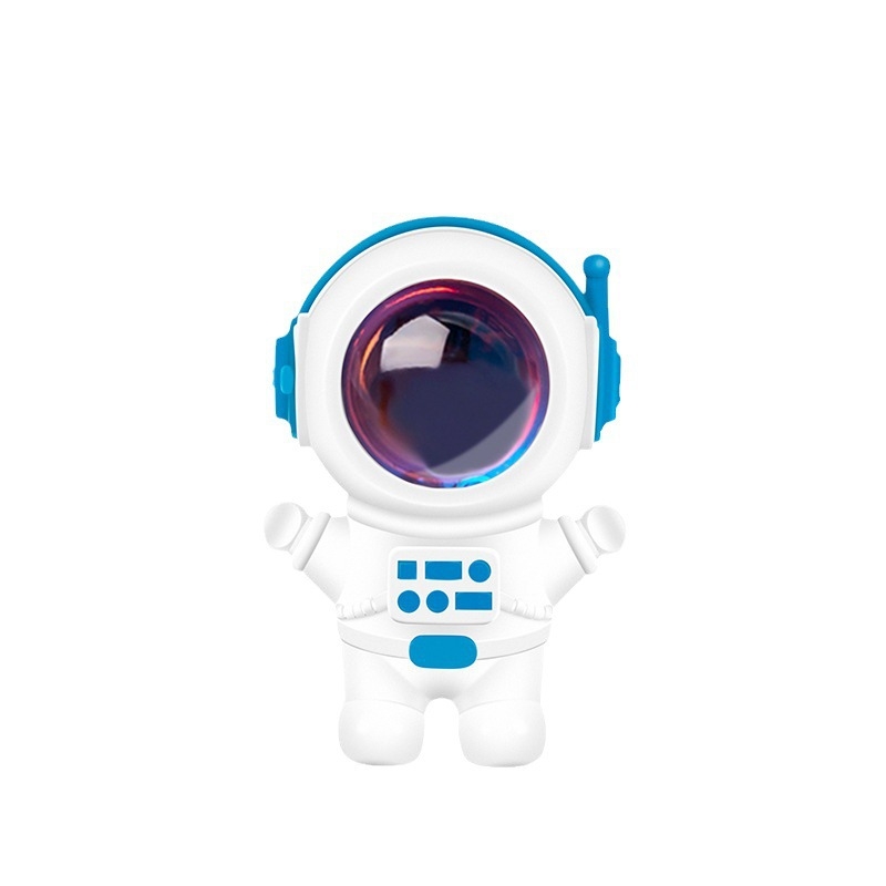 Novo stražnje svjetlo za bicikl s USB punjenjem, dizajn astronauta za noćnu vožnju