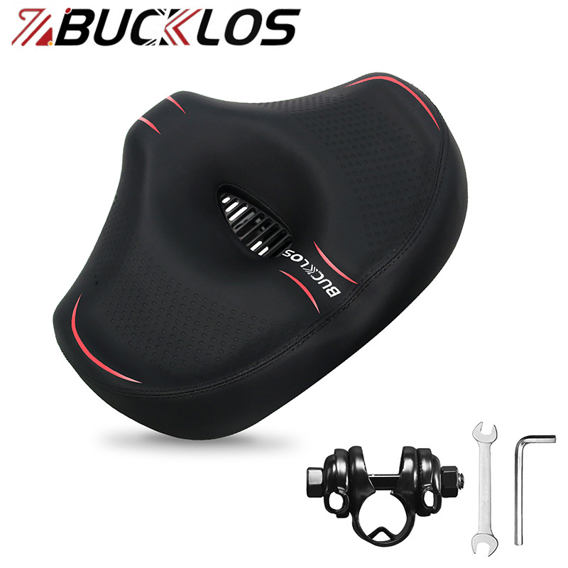 Kožno ergonomsko sjedalo za planinski bicikl, bez nosa, debelo, protuklizno, apsorpcija udara