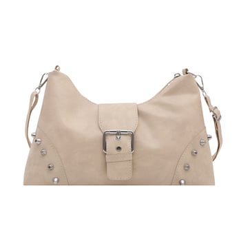 Ženska tote torba s metalnim zakovicama, 2025 retro dizajn, velika zapremina, remen za rameno ili crossbody