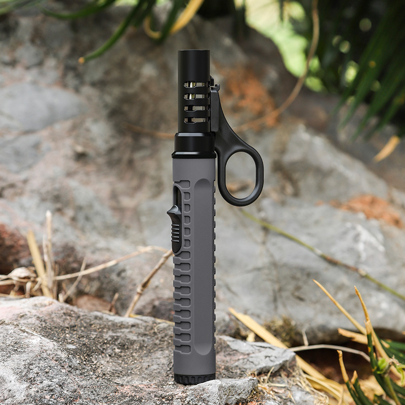 Aprinzător portabil pentru camping cu pistol de aprindere, accesorii pentru sobă, flamă BBQ și aprinzător gonflabil