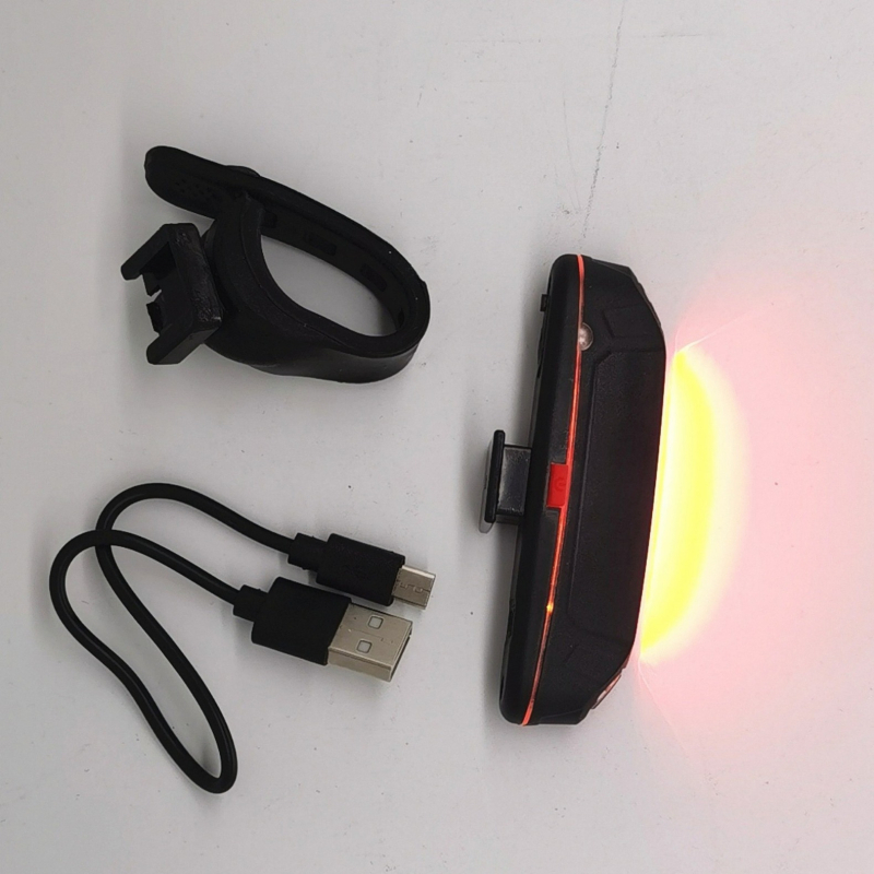 COB LED stražnja svjetiljka za bicikl s USB punjenjem, za planinske bicikle, svjetlo za vožnju i svjetlo za sjedalo