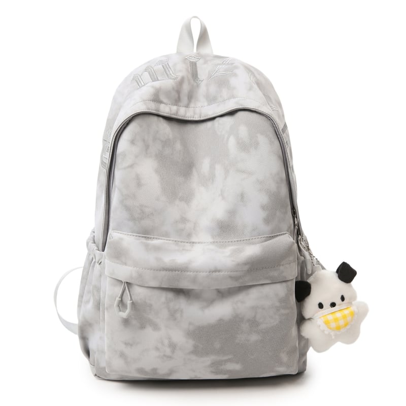 Najlon ruksak za žene – Harajuku stil, nježna djevojačka estetika, umjetnički dojam, školska torba, pogodna za 14-inčni laptop, 20–35 L