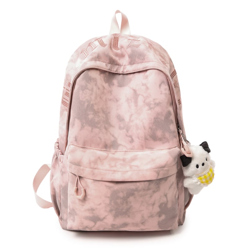 Najlon ruksak za žene – Harajuku stil, nježna djevojačka estetika, umjetnički dojam, školska torba, pogodna za 14-inčni laptop, 20–35 L