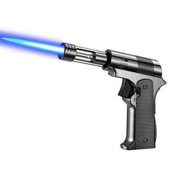 TH-867 Aprindător mecanic telescopic, temperatură înaltă și putere mare, pistol de pulverizare rezistent la vânt pentru grătar în aer liber și coacere