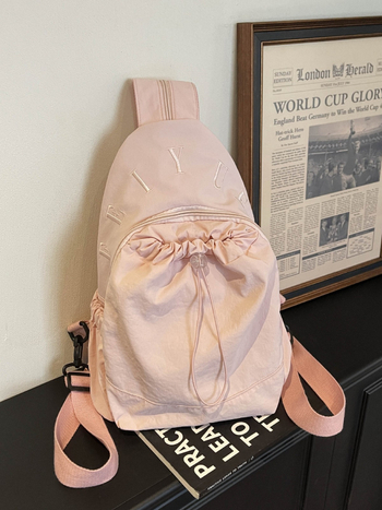 ZIIN ženski ruksak inspiriran Harajuku stilom, minimalistički dizajn, jednobojni platneni ruksak za laptop i putovanja, velika kapaciteta, vodootporan, unutarnja džep sa zipom
