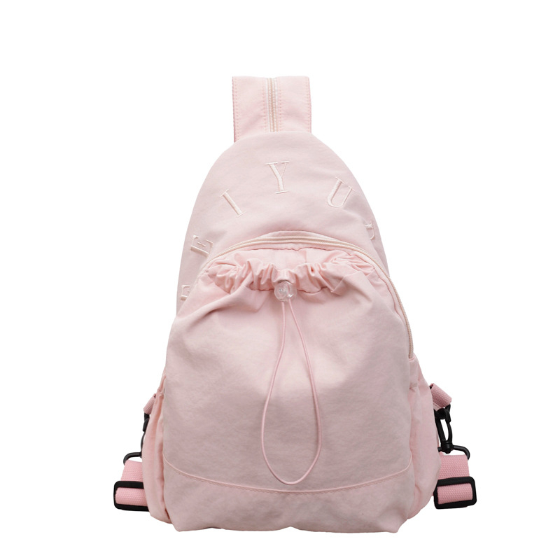 ZIIN ženski ruksak inspiriran Harajuku stilom, minimalistički dizajn, jednobojni platneni ruksak za laptop i putovanja, velika kapaciteta, vodootporan, unutarnja džep sa zipom
