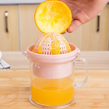 Storcător manual multifuncțional pentru uz casnic, storcător de fructe compact și extractor de suc, presă de portocale