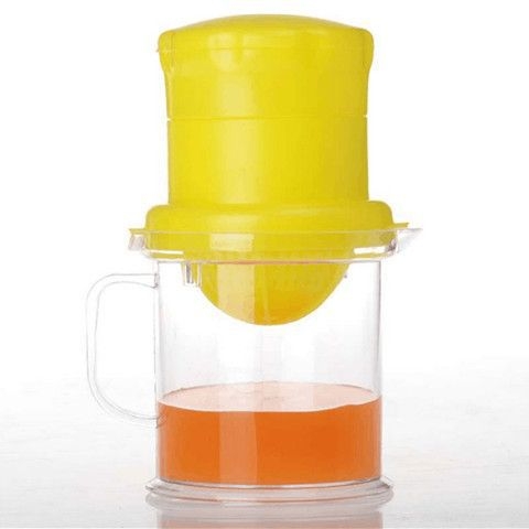 Storcător manual multifuncțional pentru uz casnic, storcător de fructe compact și extractor de suc, presă de portocale
