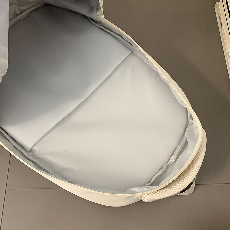 Ruksak u stilu japanskog kampusa, velika zapremina 20–35 L, za učenike, pogodan za 16-inčni prijenosnik, najlon, podstava od poliestera, uzorak s blokovima boja
