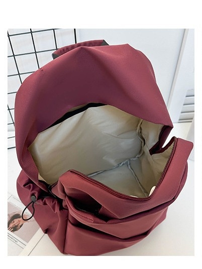 Unisex ruksak za kampus, kapaciteta 20–35 L, jednobojan, pretinac za 15-inčni laptop, urbani stil