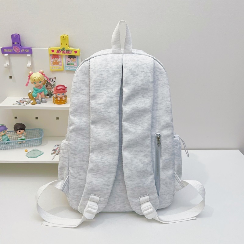 Ruksak s alfabetom, 2026 novi korejski stil, minimalistički svakodnevni školski ruksak, unisex, najlon, 20–35 L, za 12-inčni prijenosnik, uzorak zvijezda
