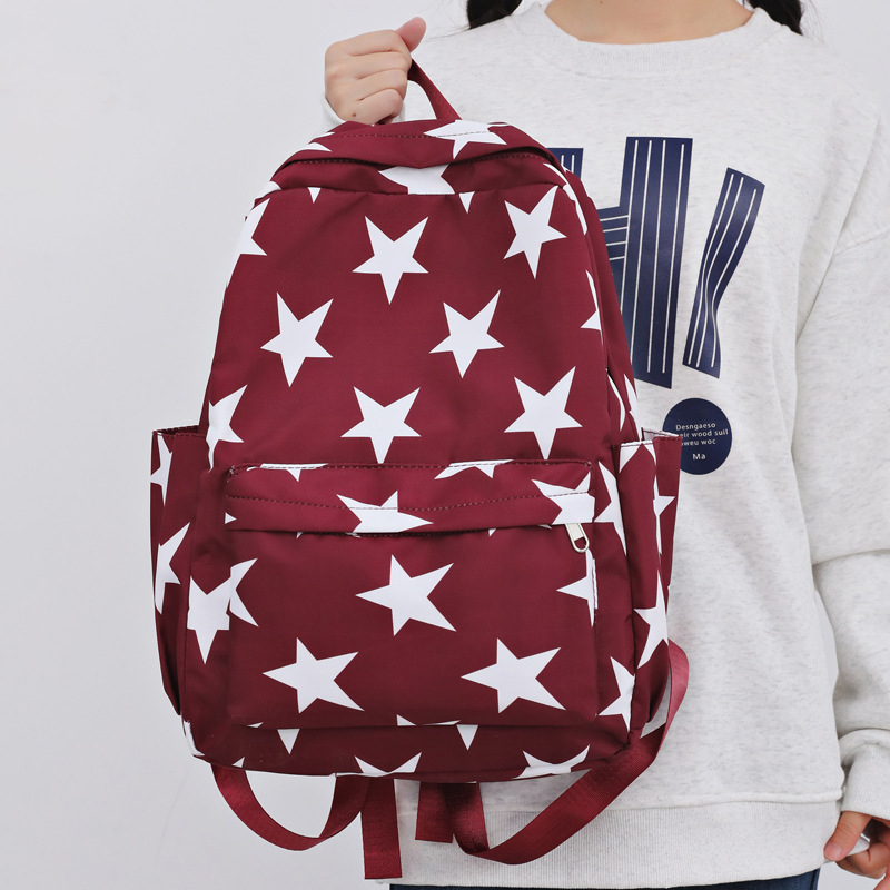 Ljetna nova školska torba, Harajuku stil svježi šumski dizajn, unisex ruksak za studente