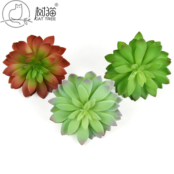 Mică plantă artificială, lotus în formă de palmier, decor pentru birou