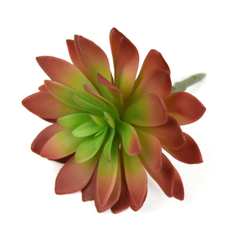Mică plantă artificială, lotus în formă de palmier, decor pentru birou