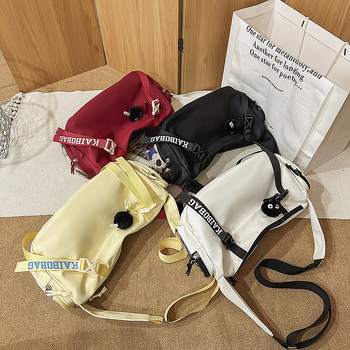 Harajuku svestrana crossbody torba velikog kapaciteta za muškarce i žene, za putovanja u paru, japanski stil, sportski i svakodnevni stil