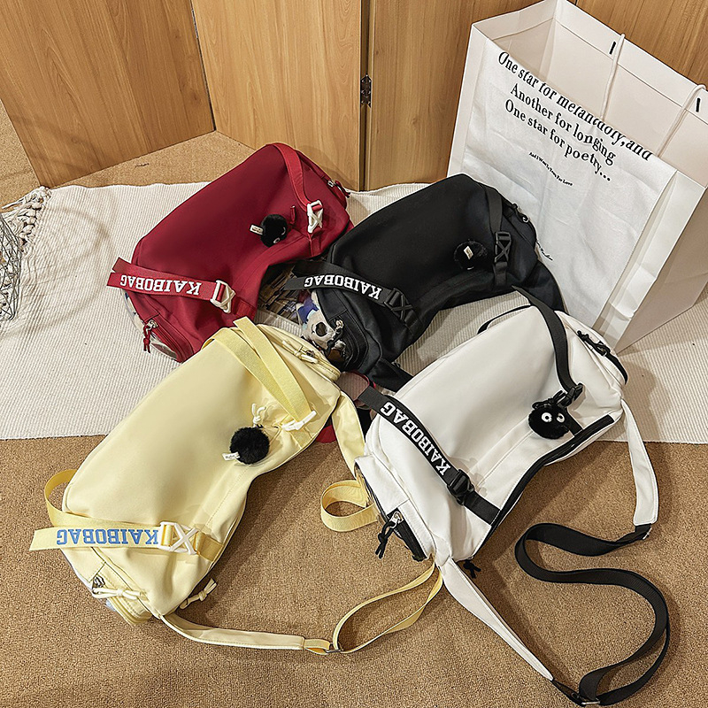 Harajuku svestrana crossbody torba velikog kapaciteta za muškarce i žene, za putovanja u paru, japanski stil, sportski i svakodnevni stil