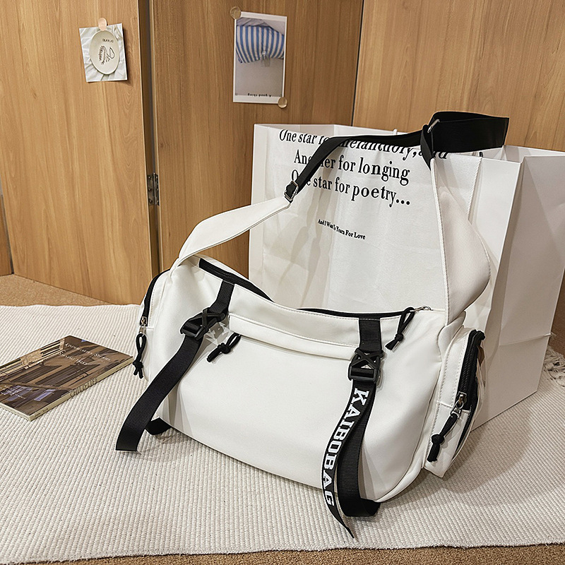Harajuku svestrana crossbody torba velikog kapaciteta za muškarce i žene, za putovanja u paru, japanski stil, sportski i svakodnevni stil