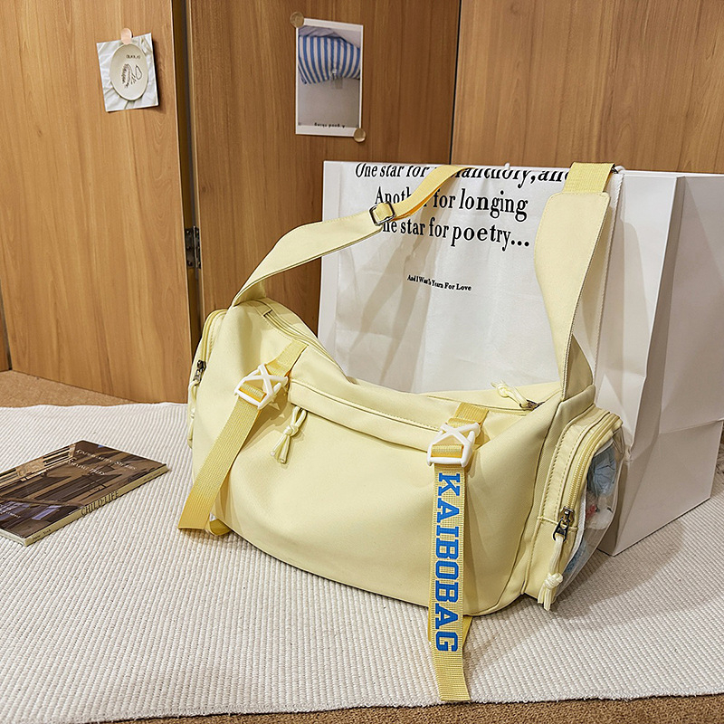 Harajuku svestrana crossbody torba velikog kapaciteta za muškarce i žene, za putovanja u paru, japanski stil, sportski i svakodnevni stil