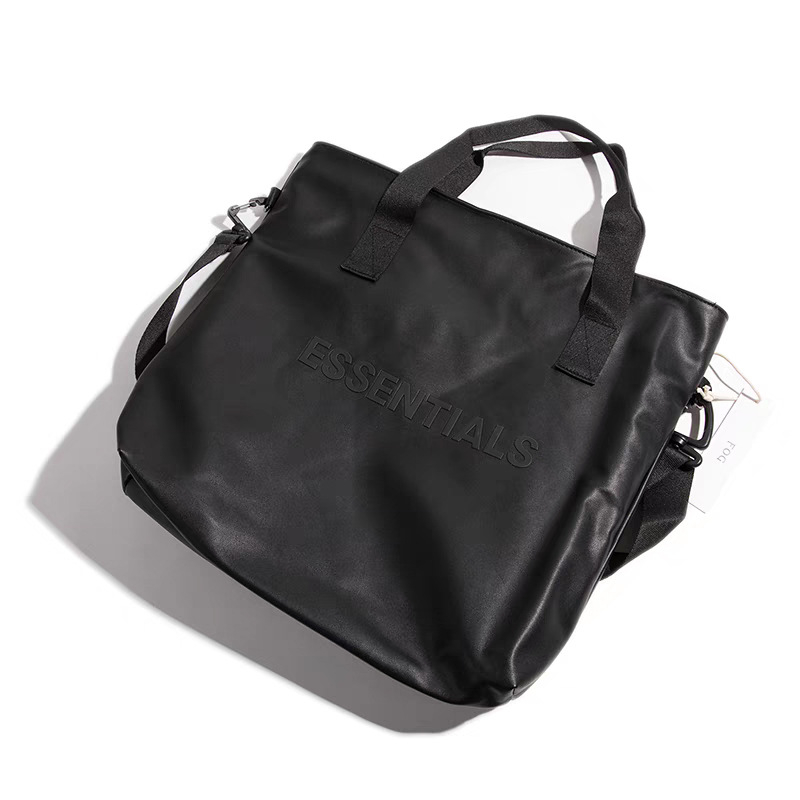 Unisex PU kožna tote torbica, za 16-inčni prijenosnik i knjige, preko ramena, studentski stil