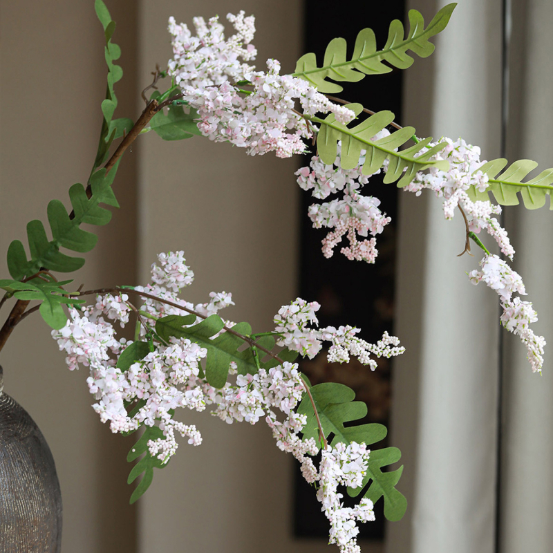 Aranjament floral artificial de înaltă calitate, cu aspect realist, pentru decorul casei, un accent elegant pentru living