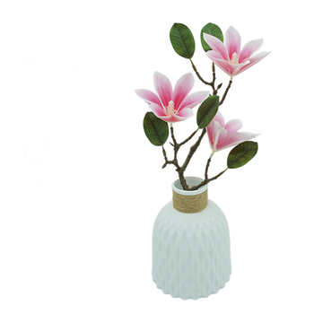 Flori artificiale Magnolia pentru sufragerie și hol, aranjamente decorative imprimate 3D