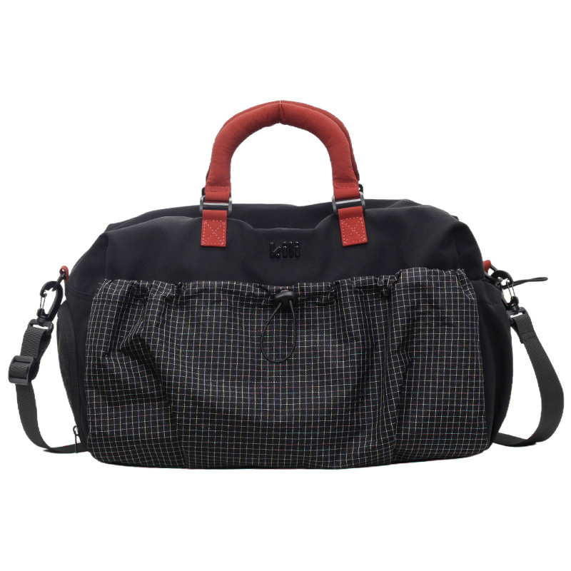 Unisex najlon torba za putovanje 20–35L, lagana sportska torba za putovanja, kompatibilna s koferom na kotačićima