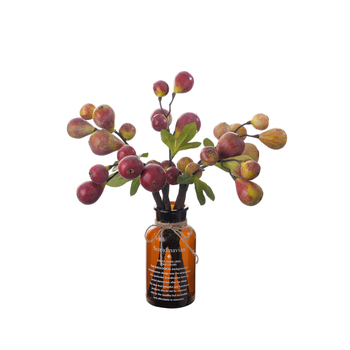 Flori artificiale de smochin pentru vară, plante verzi artificiale pentru decor de nunți și spații