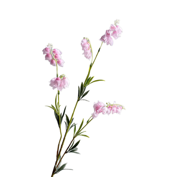 Flori artificiale cu crinul din vale, clopoței suspendați, aranjament floral pastoral în stil coreean pentru sufragerie