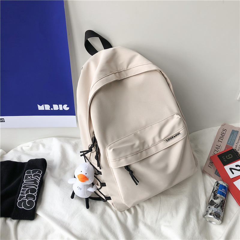 Najlonski školski ruksak, korejskog stila Harajuku Ulzzang, unisex, jednostavan i moderan