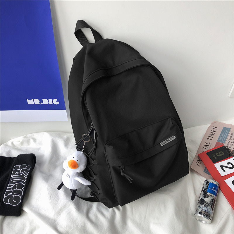Najlonski školski ruksak, korejskog stila Harajuku Ulzzang, unisex, jednostavan i moderan
