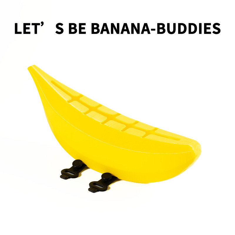 Jcsps Banana torba za bicikl — prednja torba, 3D ispis, za brdske i cestovne bicikle, rekreativna vožnja