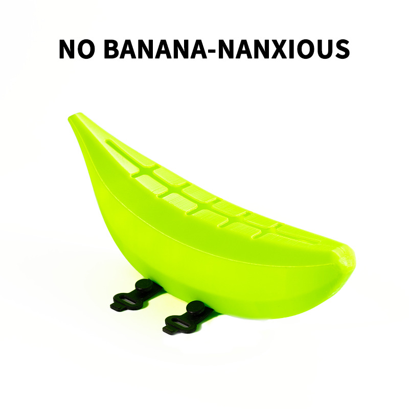 Jcsps Banana torba za bicikl — prednja torba, 3D ispis, za brdske i cestovne bicikle, rekreativna vožnja