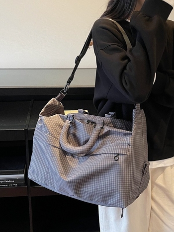 Prijenosna lagana crossbody torba za sport i fitness, putna torba velike kapacitete za kratka putovanja, za žene i muškarce