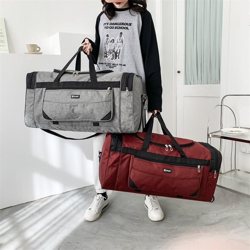 Nova putna torba s kapacitetom 36-55L od najlona, vodootporna, lagana za nošenje, unisex