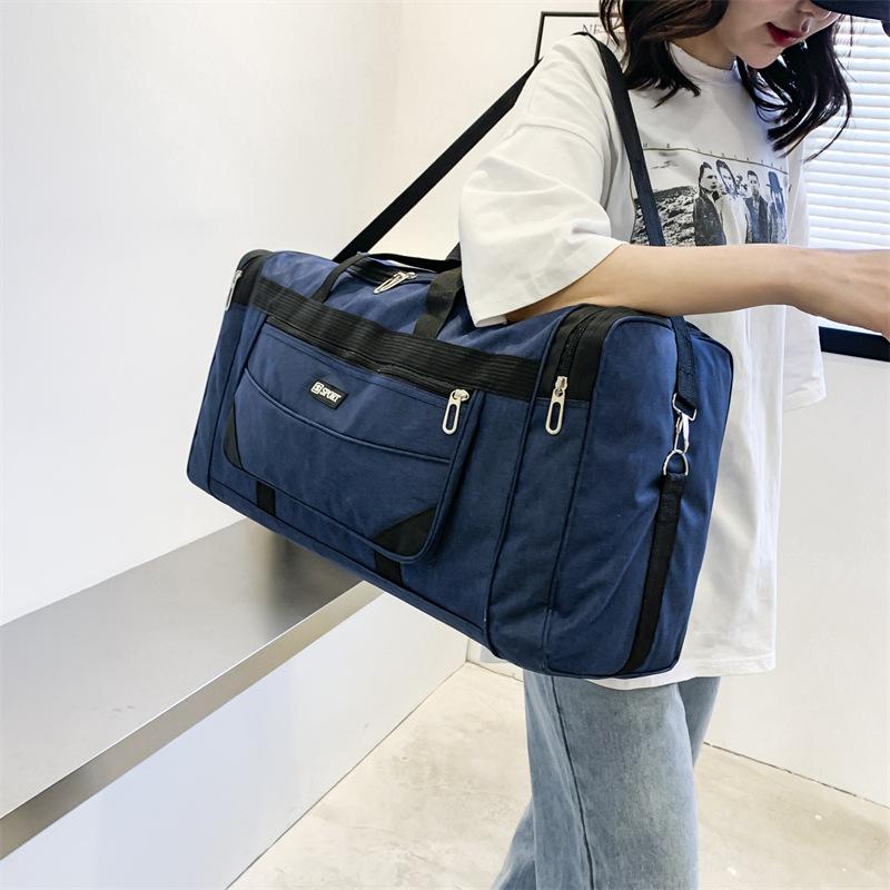 Nova putna torba s kapacitetom 36-55L od najlona, vodootporna, lagana za nošenje, unisex