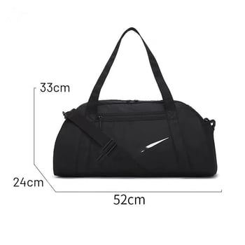 Fitness torba s odjeljkom za cipele, unisex putna torba za kratka putovanja, torba za jogu preko ramena, suho-mokro putovanje