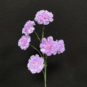 Floare artificială de lotus cu șase capete pentru nunți, decor de cameră și recuzită pentru fotografii